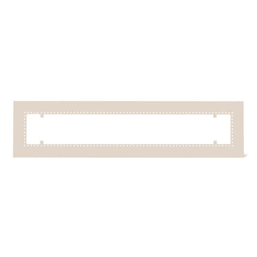 Infratech W30 Flush Mount Frame For 61 1/4-Inch Heaters - Almond - 18 2305AL